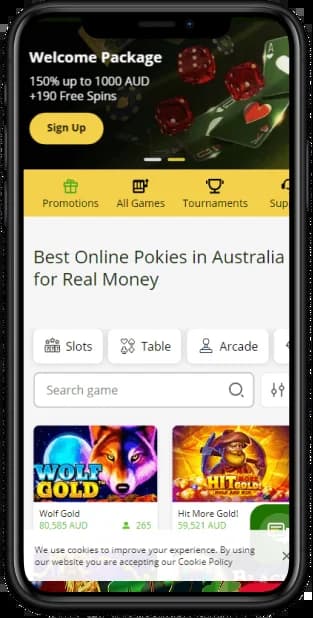 Lucky Green Casino Australia Mobile