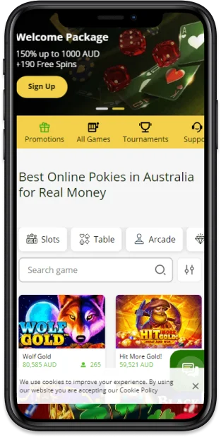 Lucky Green Casino Australia Mobile
